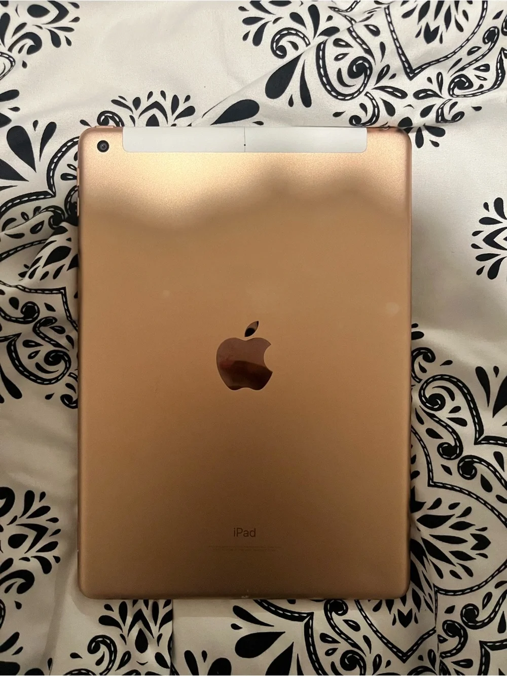 Apple iPad in White with Rose Gold Trim